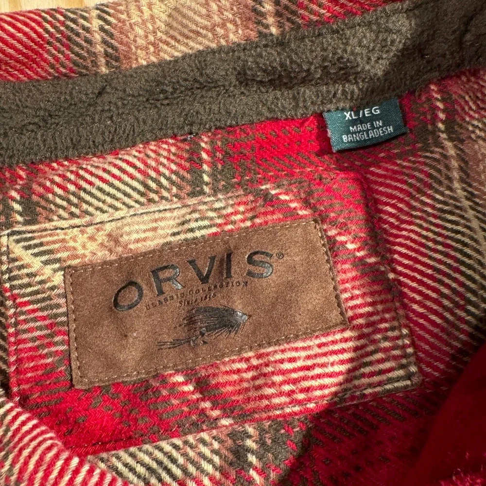 Orvis heavyweight flannel